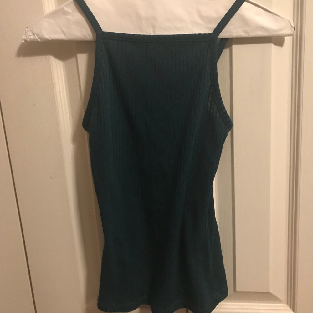 Hunter Green Cropped Tank